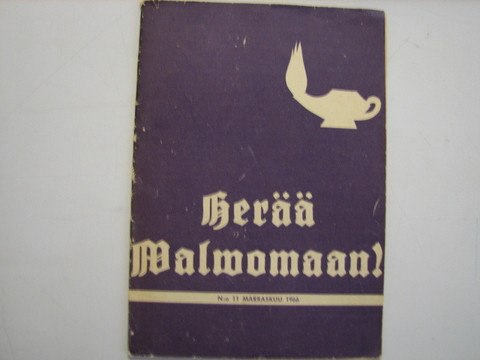 Herää Walwomaan, marraskuu 1966