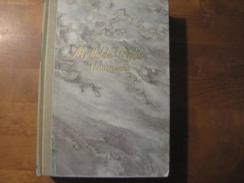 Mathilda Wreden testamentti, Ester Ståhlberg