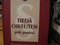 Tiedä oikeutesi, pidä puolesi, kansalaisen käsikirja, S