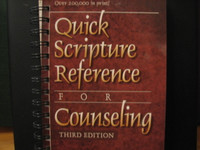 Quick Scripture Reference for Counseling, John G. Kruis