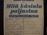 Mitä käsiala paljastaa, grafologian taito, Osmo Oksanen