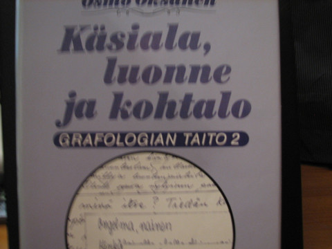 Käsiala, luonne ja kohtalo, grafologian taito 2, Osmo Oksanen