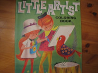 Little Artist, Coloring Book, värityskirja