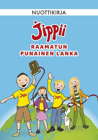 Jippii, Raamatun punainen lanka, nuottikirja