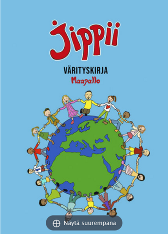 Jippii värityskirja maapallo