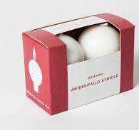 Juhavan Antiikkipallo-kynttilä 2 kpl