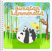 Jumalan kämmenellä, värityskirja