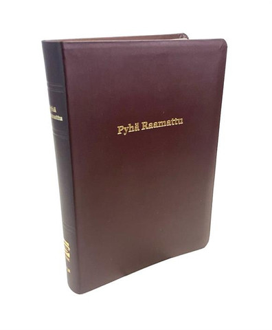Raamattu 1933 / 38, johdannoin, isotekstinen, viininpunainen