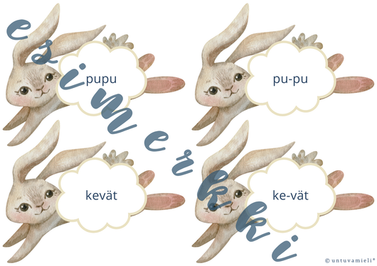 LUE & LÖYDÄ PUPUILLE PÄÄSIÄISMUNAT