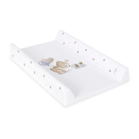 Hoitoalusta, hoitotaso kova, Nalle ja koira - ultrakevyt