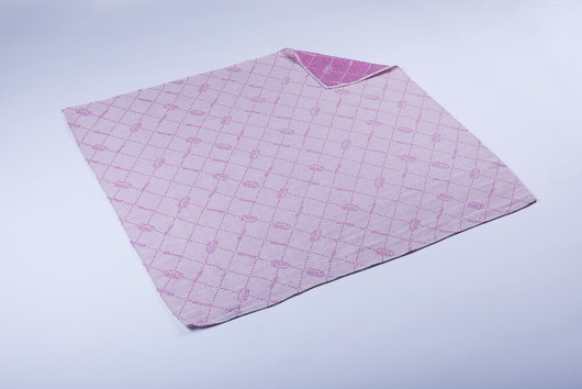 eKoala -ruokalappu/harso, cashmere + pidike, violetti