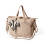 Hoitolaukku, Carmen, beige + hoitoalusta
