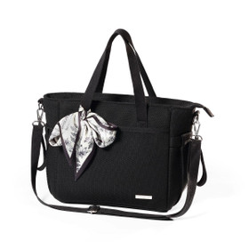 Hoitolaukku, Carmen, musta + hoitoalusta