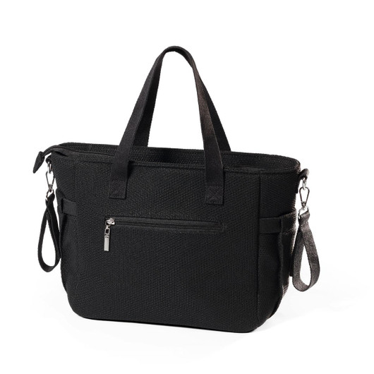 Hoitolaukku, Carmen, musta + hoitoalusta