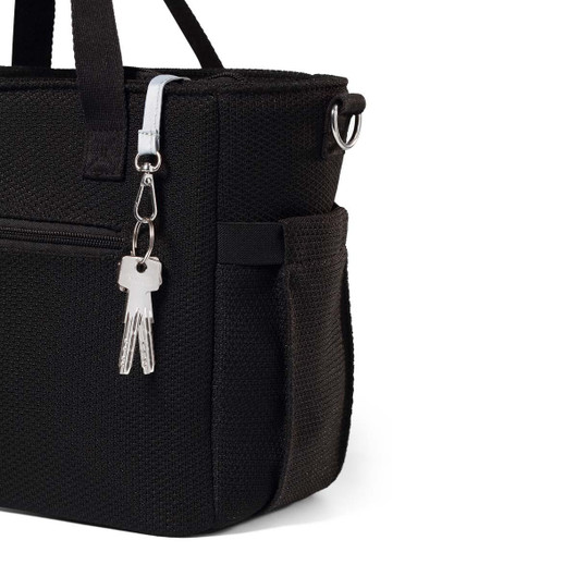 Hoitolaukku, Carmen, musta + hoitoalusta