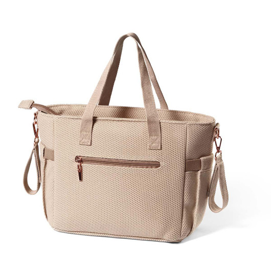 Hoitolaukku, Carmen, beige + hoitoalusta