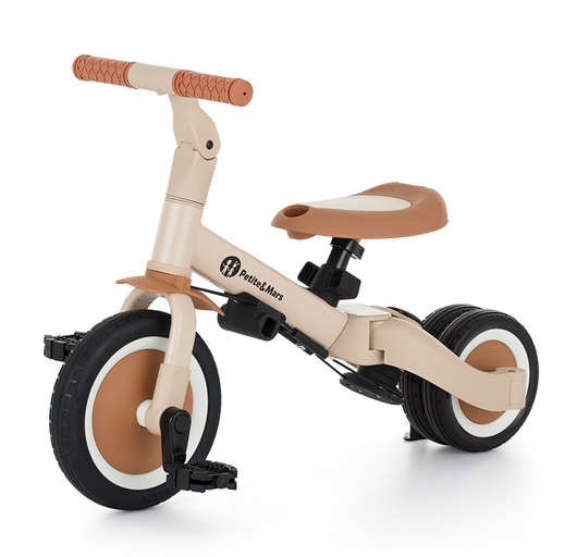 Turbo, 5in1 monitoimi kolmipyörä / potkupyörä, 1,5v-5v, Desert Sand