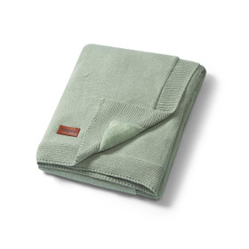 Vauvan pehmeä puuvilla-karvapeite, salvia, 100x75cm