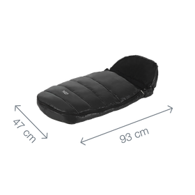 Lämpöpussi Britax Cosytoes, vaunuihin / rattaisiin, musta Shiny Black