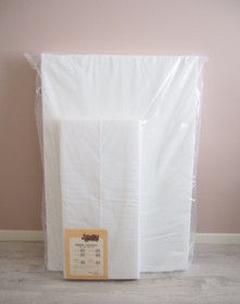 Jatkettava lastensängyn patja yhdellä lisäpalalla, 74x110cm + 80x38cm