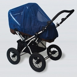 Hyönteissuoja vaunuun/rattaaseen, PikkuPiia -  tummansininen - TARJOUS