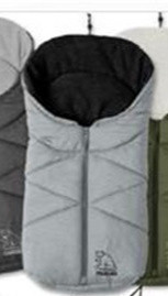 Kaukalolämpöpussi, light grey melange, Eisbärchen