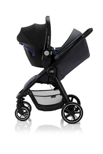Britax B-Agile R - kuomuratas, Carbon Black