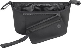 Kassi / säilytyslaukku rattaisiin, Petite&Mars, Zip Black Pocket
