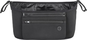 Kassi / säilytyslaukku rattaisiin, Petite&Mars, Zip Black Pocket