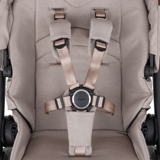 Petite&Mars SCOUT 2in1, Anthrasite Moon -yhdistelmät adapterilla