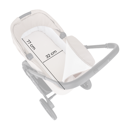 Petite&Mars SCOUT 2in1, Anthrasite Moon -yhdistelmät adapterilla