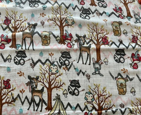 Kuvioidut harsot, Metsäneläimet ZigZag