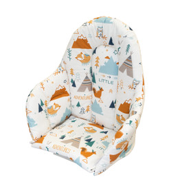 Istuinpehmuste syöttötuoliin, Erämaa, Anne & Mikael