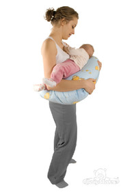 Imetystyyny, Eimi, Yksivärinen harmaa, iso, 150cm