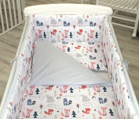 Reunapehmuste pinnasänkyyn, Kettumetsä / Harmaa