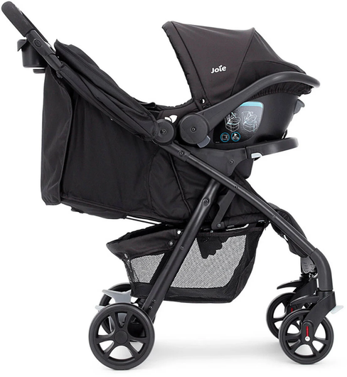 Joie i-Snug & Muze - starttipaketti rattaat ja turvakaukalo