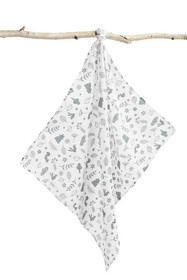 Kuvioidut harsot, 70x80, LUX - Harmaat metsäneläimet