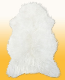 Lampaantalja, vaalea luonnonvalkoinen, Heitmann Felle