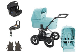 Ora Unto2 -starttipaketti + Joie i-Gemm 360, kiinteät etupyörät