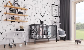 Pinnasänkysetti, Dominik -sängyllä, grafiitti