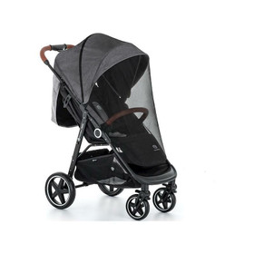 Hyönteissuoja vaunuun/rattaaseen, musta, Petite & Mars Mesh