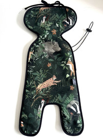 Makaszka -hengittävä pehmuste turvakaukaloon, 40-105cm, Woodland