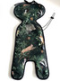 Makaszka -hengittävä pehmuste turvakaukaloon, 40-105cm, Woodland