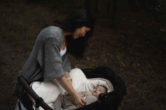 Makaszka Teddy Bear -lämpöpussi vaunu/kaukalo, Coconut, 0kk - 85cm