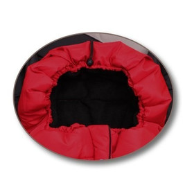 Lämpöpussi, musta/harmaa, Eisbärchen, noin 100cm