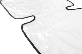 Istuinsuoja / penkinsuoja, kurasuoja, muovi, ISOFIX / Turvavyö, sms