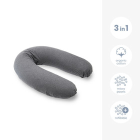 Imetystyyny, Doomoo Buddy, 180cm, Anthracite / tharmaa