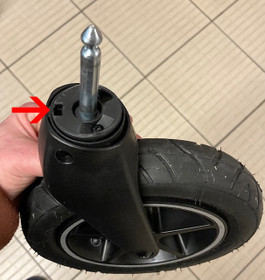 Etupyörä Britax SMILE 4 - vaahtokumipyörä, 1 kpl