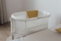 Sivuvaunusänky / bedside crib, Glory, 2in1, Mocha