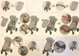 Britax Smile 3 / 4 / 5Z - jalkapeite, Space Black